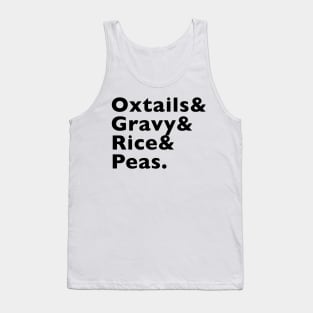 Jamaican Oxtails & Gravy Rice and Peas Tank Top